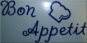 bonhat Bon Appetit Chef Hat Sticker - Decalarama, Peterborough, UK