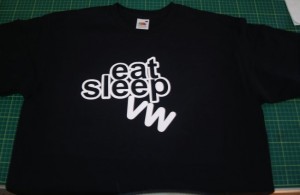 Eat Sleep T-Shirt - Decalarama, Peterborough, UK
