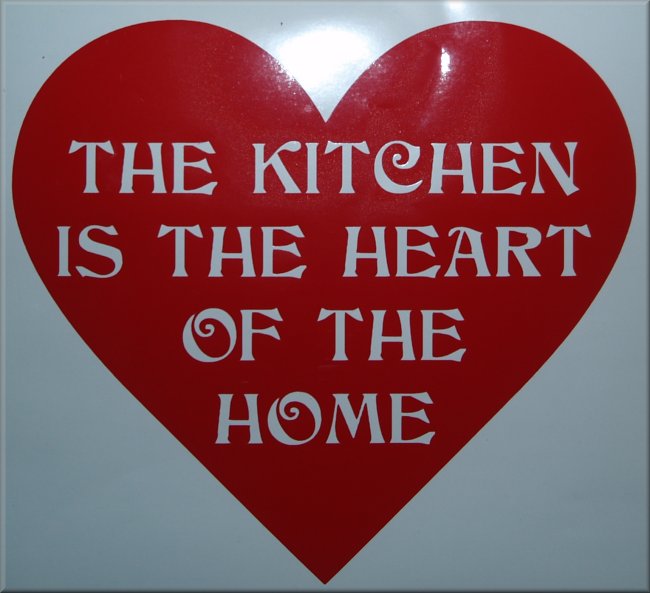 Kitchen Heart of the Home - Decalarama, Peterborough, UK